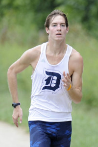 Courtesy of the Athletic Department Redshirt sophomore Bob Gasior finished first for the Dukes. The Duquesne men’s and women’s cross country teams both swept their meet Saturday.