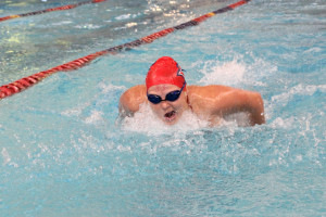 Claire Murray | The Duquesne Duke Kylie Dickman and the Duquesne women’s swim team fell to both Richmond and Oakland this weekend.