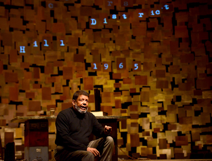 (Photo Courtesy of Pittsburgh Public Theater) Eugene Lee performs in the Pittsburgh Public Theater’s production of How I Learned What I Learned. The show runs until April 5.