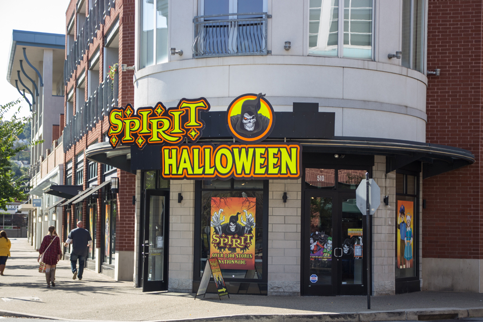 Photo by Claire Murray | Photo Editor. Spirit Halloween in the South Side is the place to go if you’re still searching for that perfect costume.