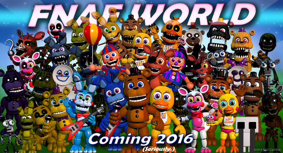 Five Nights at Freddy's RPG spin-off FNaF World launches on Steam