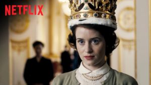 Courtesy of Left Bank Pictures Claire Foy stars as Queen Elizabeth II in “The Crown.” The British-American series is expected to last 60 episodes, according to the Telegraph. The first season cost £100 million ($124,360,500) for a total of 10 episodes, lower than the standard 13 for Netflix dramas.