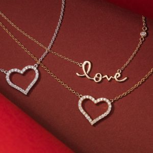 AP Photo Jewelry is always a big seller on Valentine's Day, but even the shiny stuff is predicted to take a dip in sales this season. Perhaps that's a good thing.